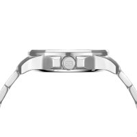 BUGOLINI Classe - Steel Watch - MIYOTA Quartz Movement - Waterproof - Shortenable Steel Strap - Silver / Blue - Image 3
