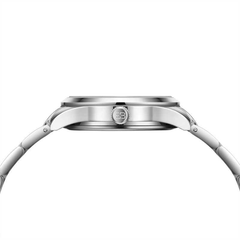 BUGOLINI Clover - Stalen horloge - Chrono - MIYOTA Quartz - Waterdicht - Stalen band - Mineraal glas - Zilver - Afbeelding 3