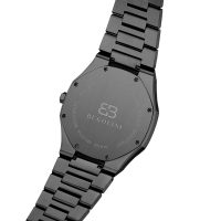 BUGOLINI Vigilate - Steel Watch - Quartz Japanese MIYOTA Quartz Movement - Waterproof - Shortenable Steel Strap - Silver - Image 4