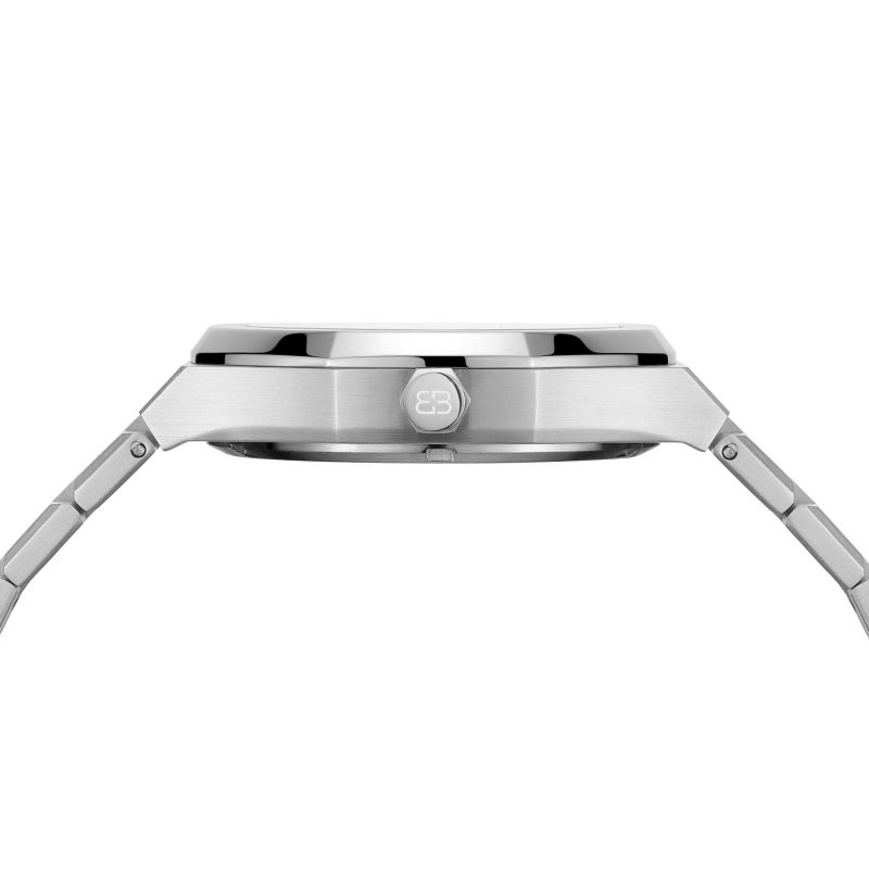 BUGOLINI Venividi Deluxe - Stalen automatisch horloge - Seagull automatisch uurwerk - Waterdicht - Inkortbare stalen band - Zilver - Afbeelding 3