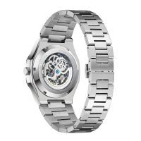 BUGOLINI Venividi Deluxe - Steel Automatic Watch - Seagull Automatic Movement - Waterproof - Shortenable Steel Strap - Silver - Image 4