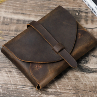 BUGOLINI Hatake – Leather Book Protector For Precious Books – Religious Books – Book Protection – Book Accessory – Coffee - Image 2